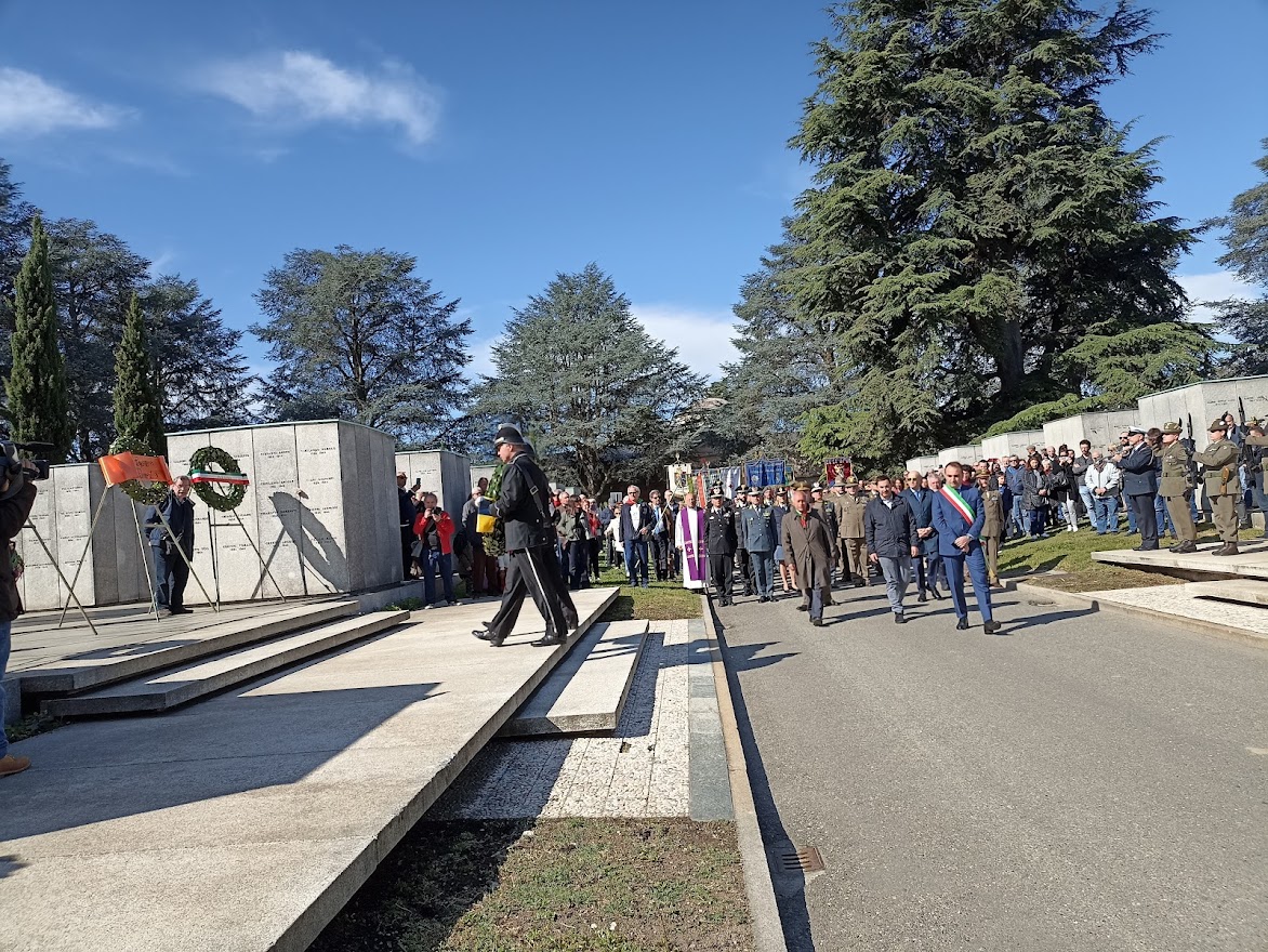 25 aprile 2023 corona al Campo della Gloria