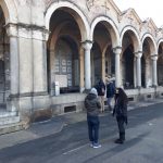 Arcate con i nomi dei calciatori del Grande Torino