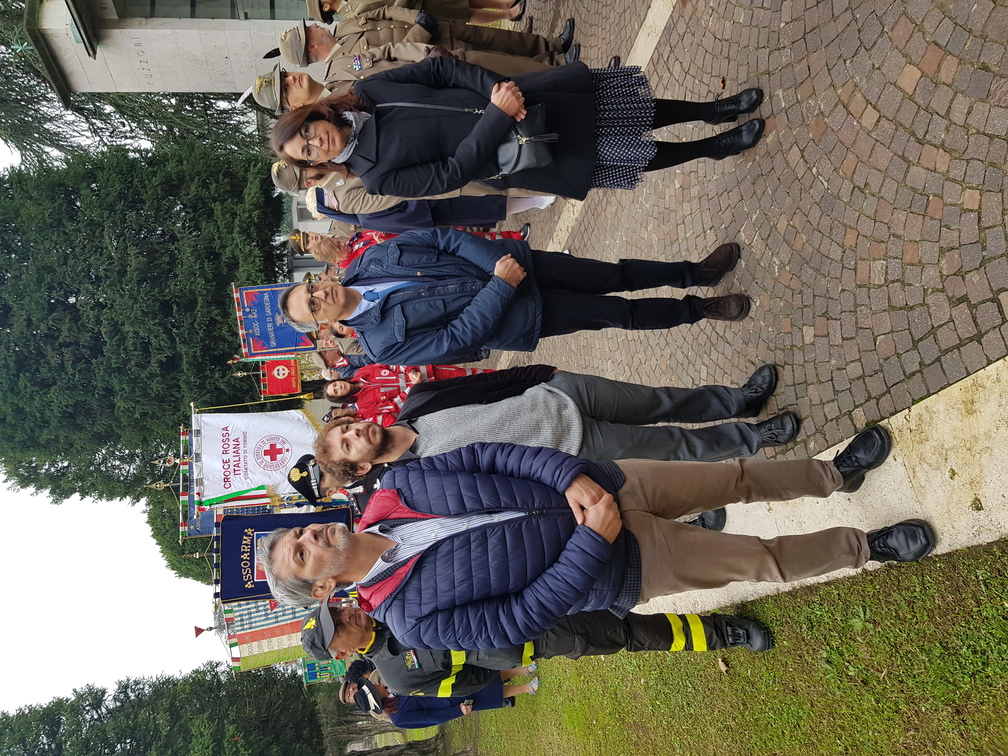 Assessore Giusta e vertici AFc corteo