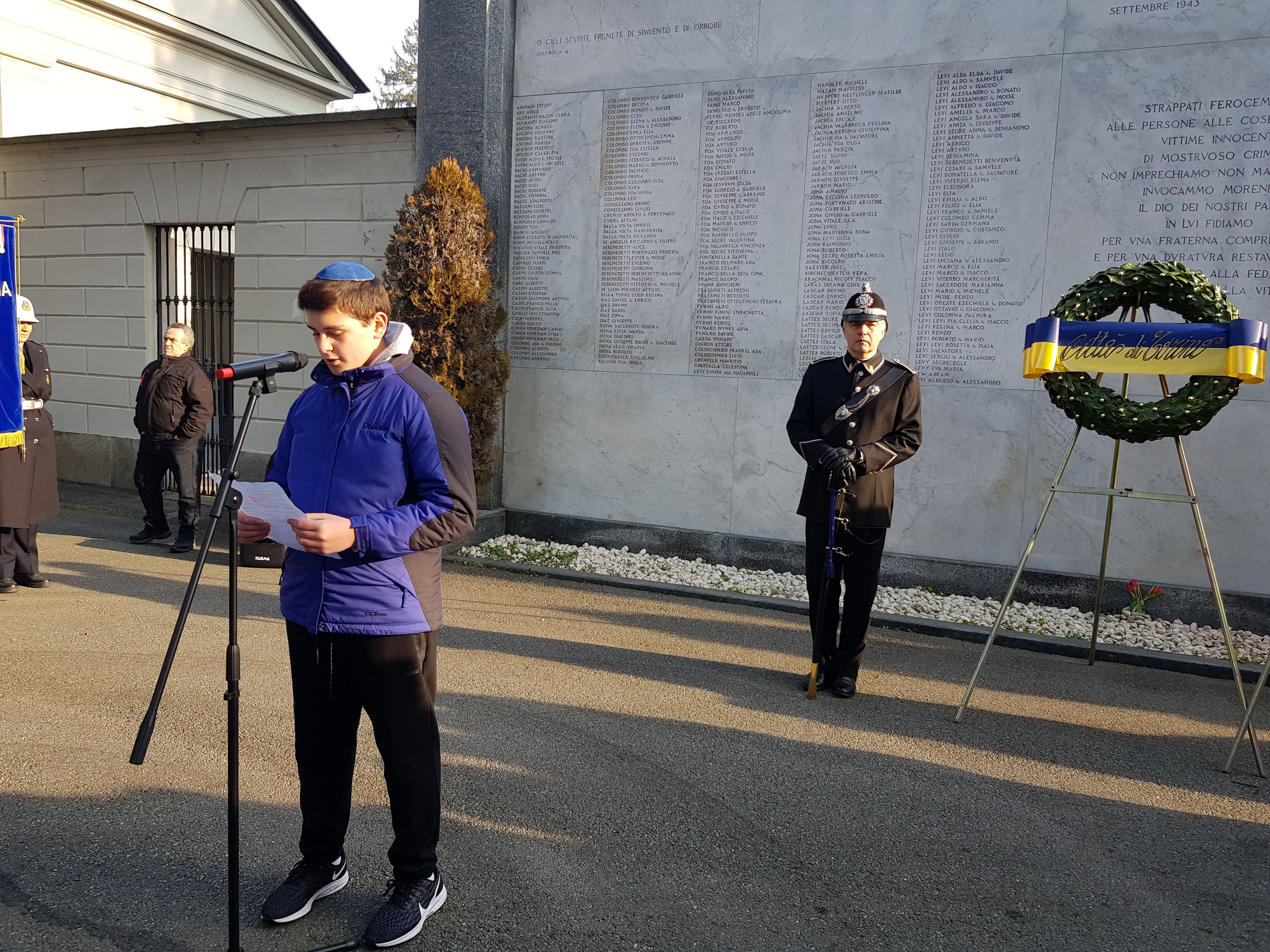 Ben studente della scuola ebraica