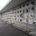 L'area chiusa al pubblico per i lavori in corso presso il Campo A