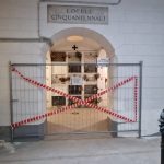 Al cimitero Monumentale chiuso per motivi di sicurezza il sotterraneo in VI Ampliazione che ospita le tombe negli scomparti dal n.1 al n.29.