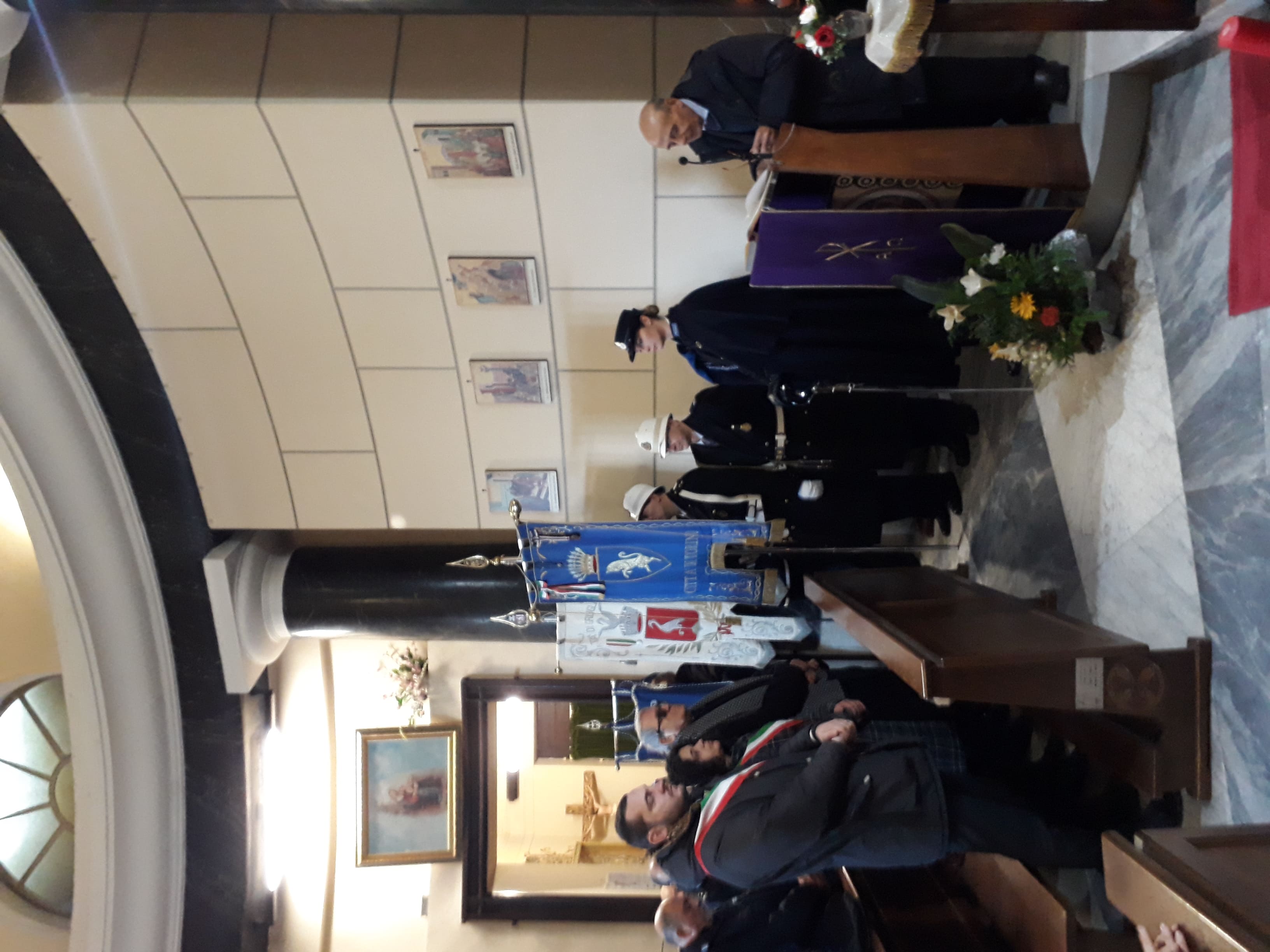 Felice Tagliente ricorda padre Ruggero Cipolla.In prima fila il Consigliere Silvio Magliano e il vicesindaco di Grugliasco Elisa Martino-copy-0