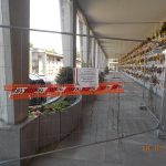Lucernari complessi loculi a croce al Monumentale, quasi ultimati i lavori di ripristino.