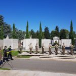 Il silenzio suonato dall’ Esercito al Campo dei partigiani