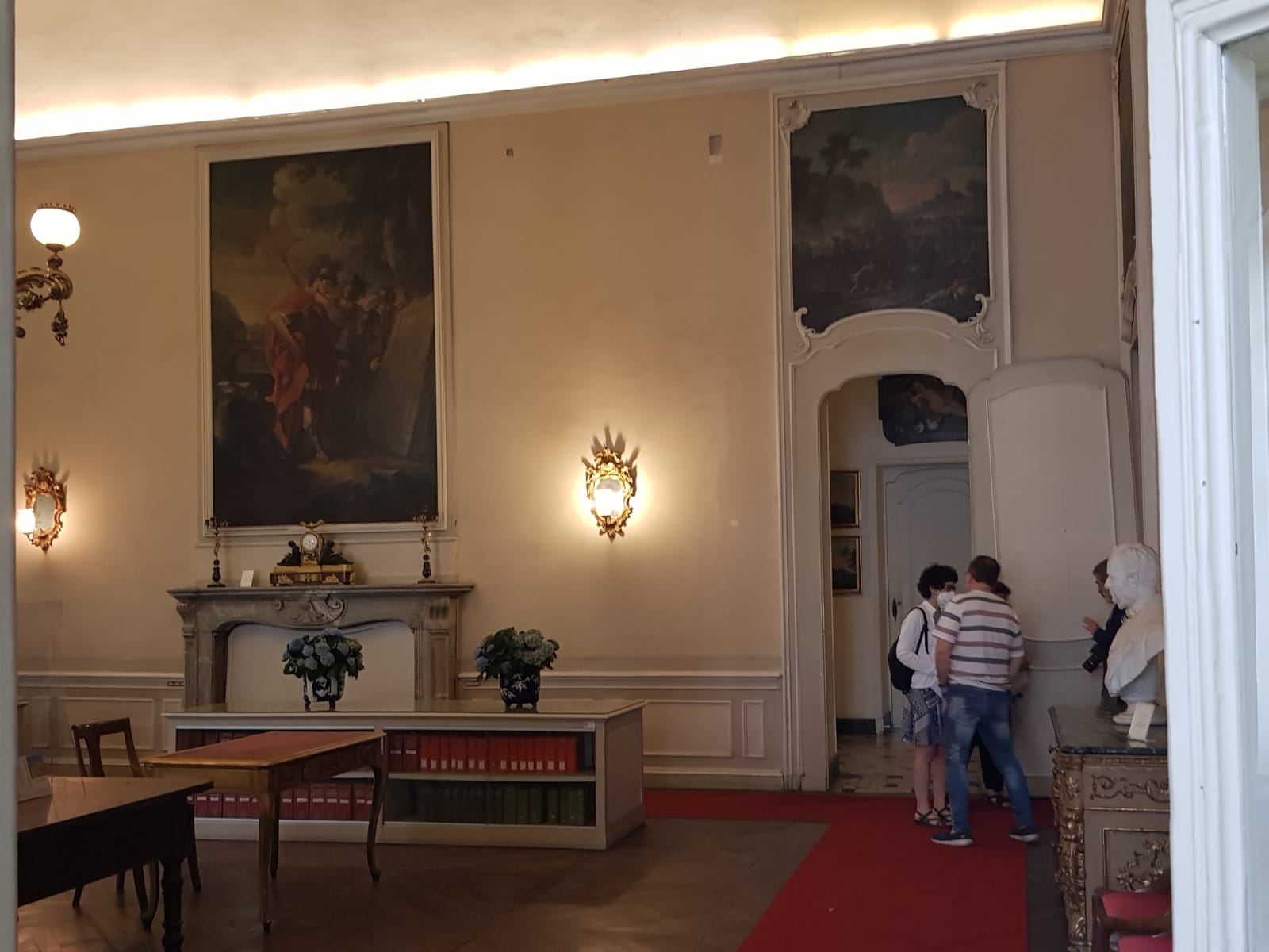 Ingresso sala conferenze Palazzo Chiablese