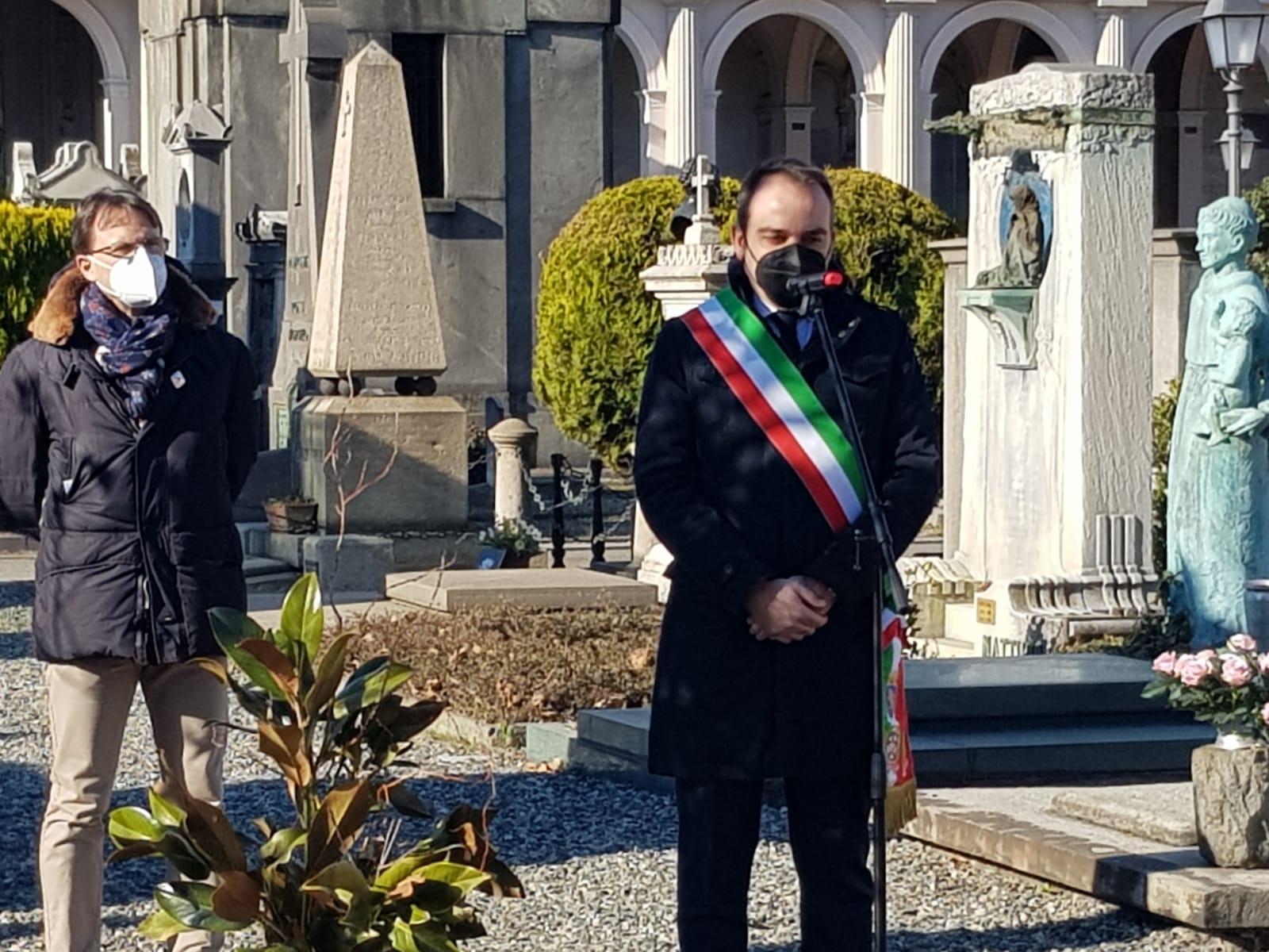 Intervento sindaco Lo Russo ceriminia Carpanini