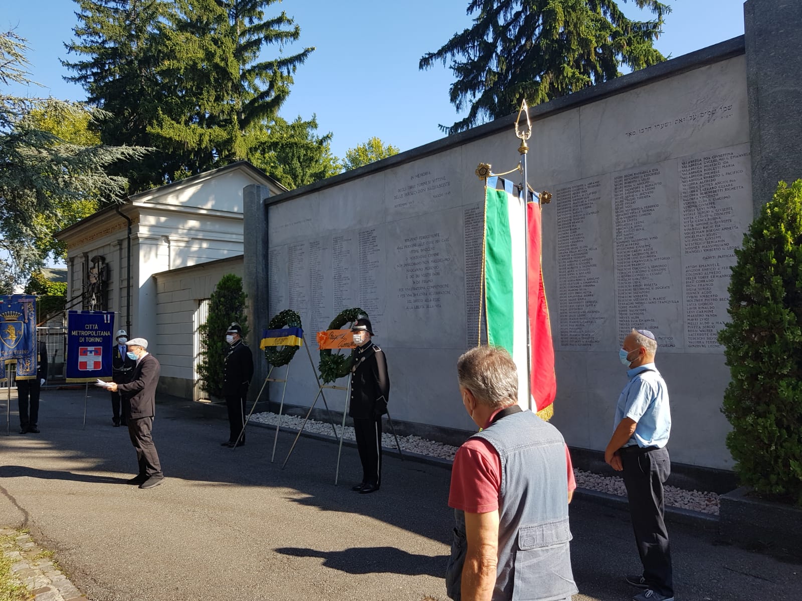 La lapide degli Ebrei