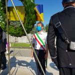 L’assessore Marco Giusta omaggia i partigiani