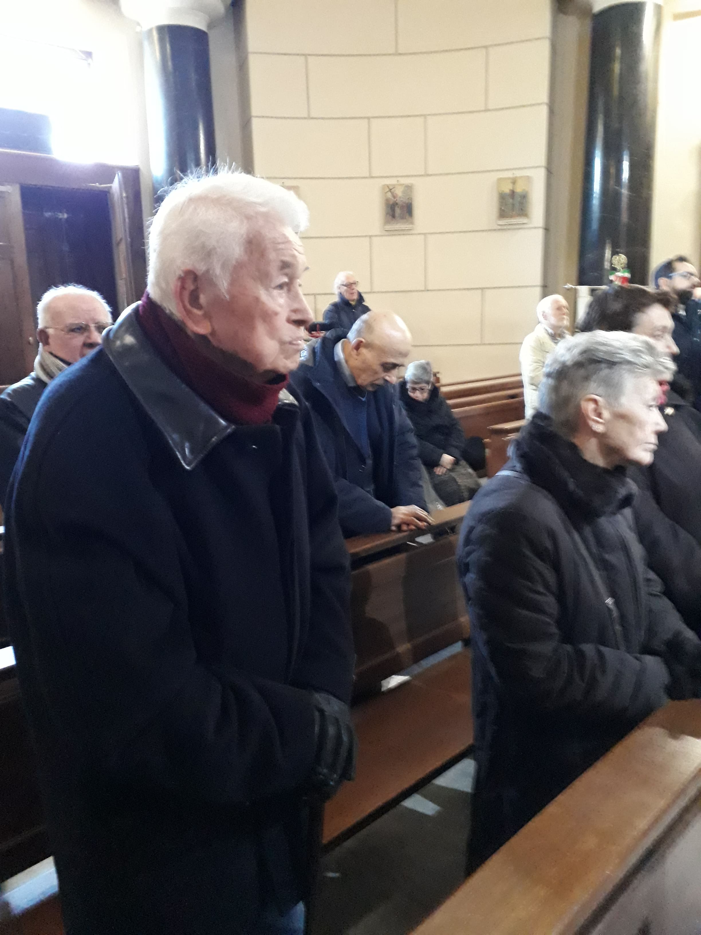 L’ex partigiano Beppe Pastore