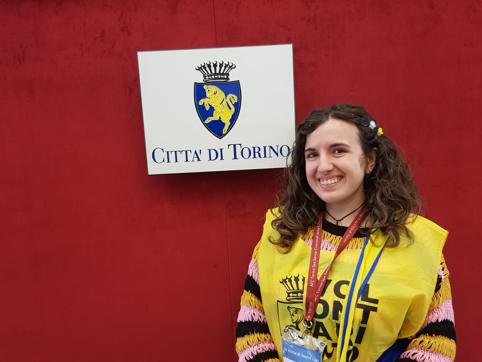 Lucia Floris volontaria civica junior