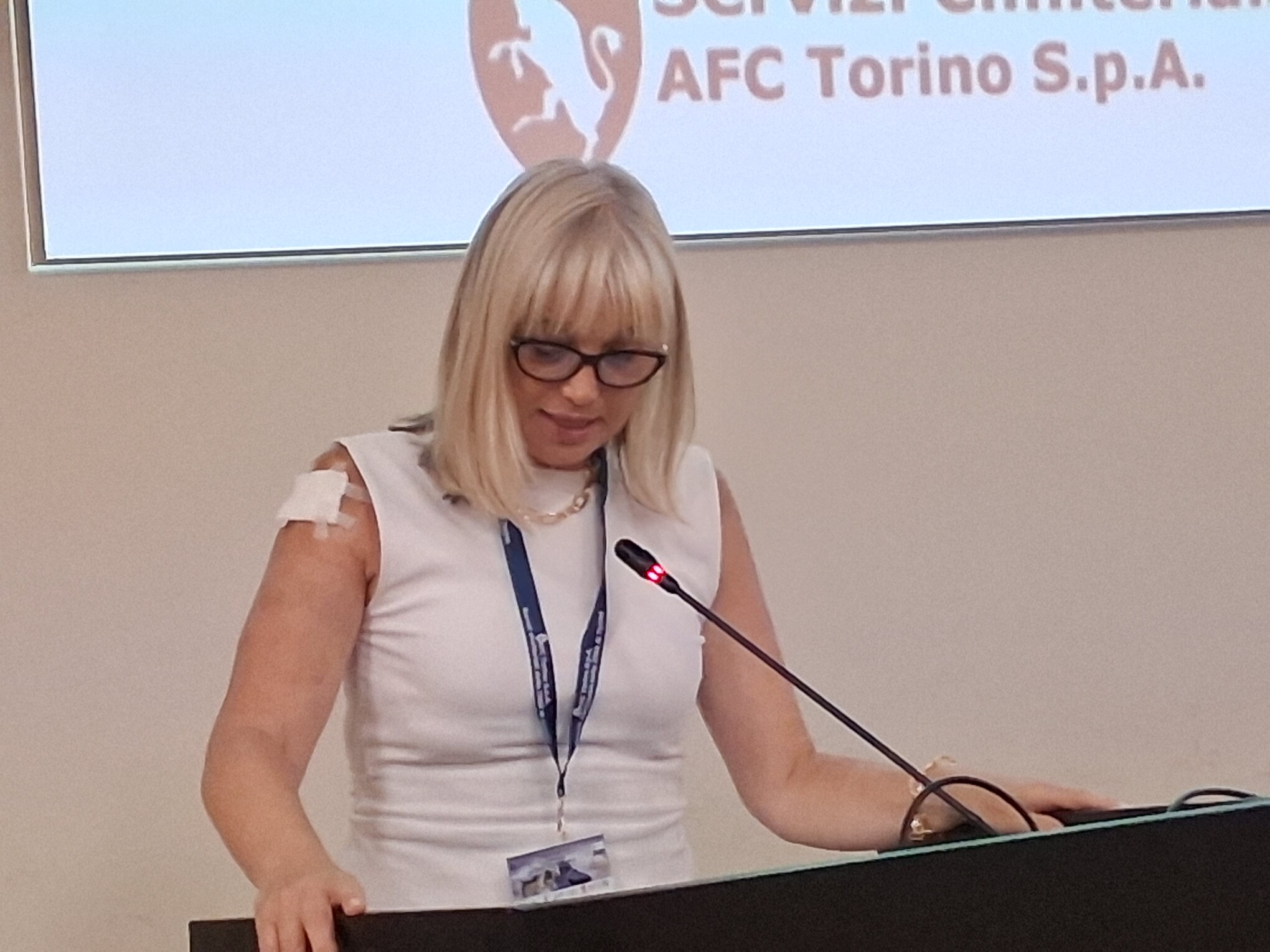 La presidente ASCE Lidija Plibersel.