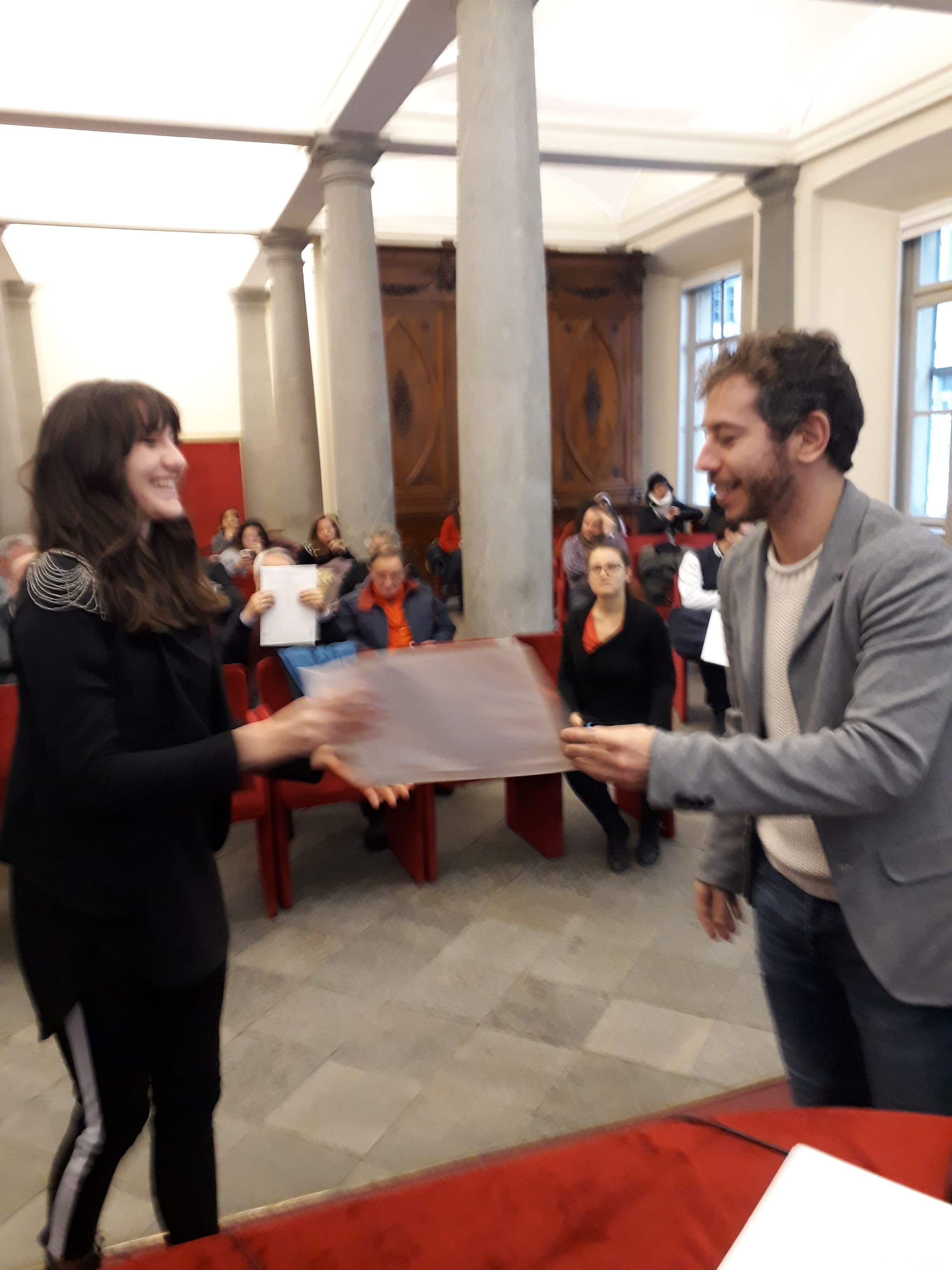 Ringraziamento volontaria