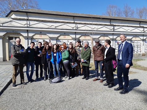 Spoon river in riva al Po foto di gruppo 21 marzo 2019