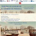 TORINO 13 LUGLIO 43 IL GIORNO DI PIOGGIA