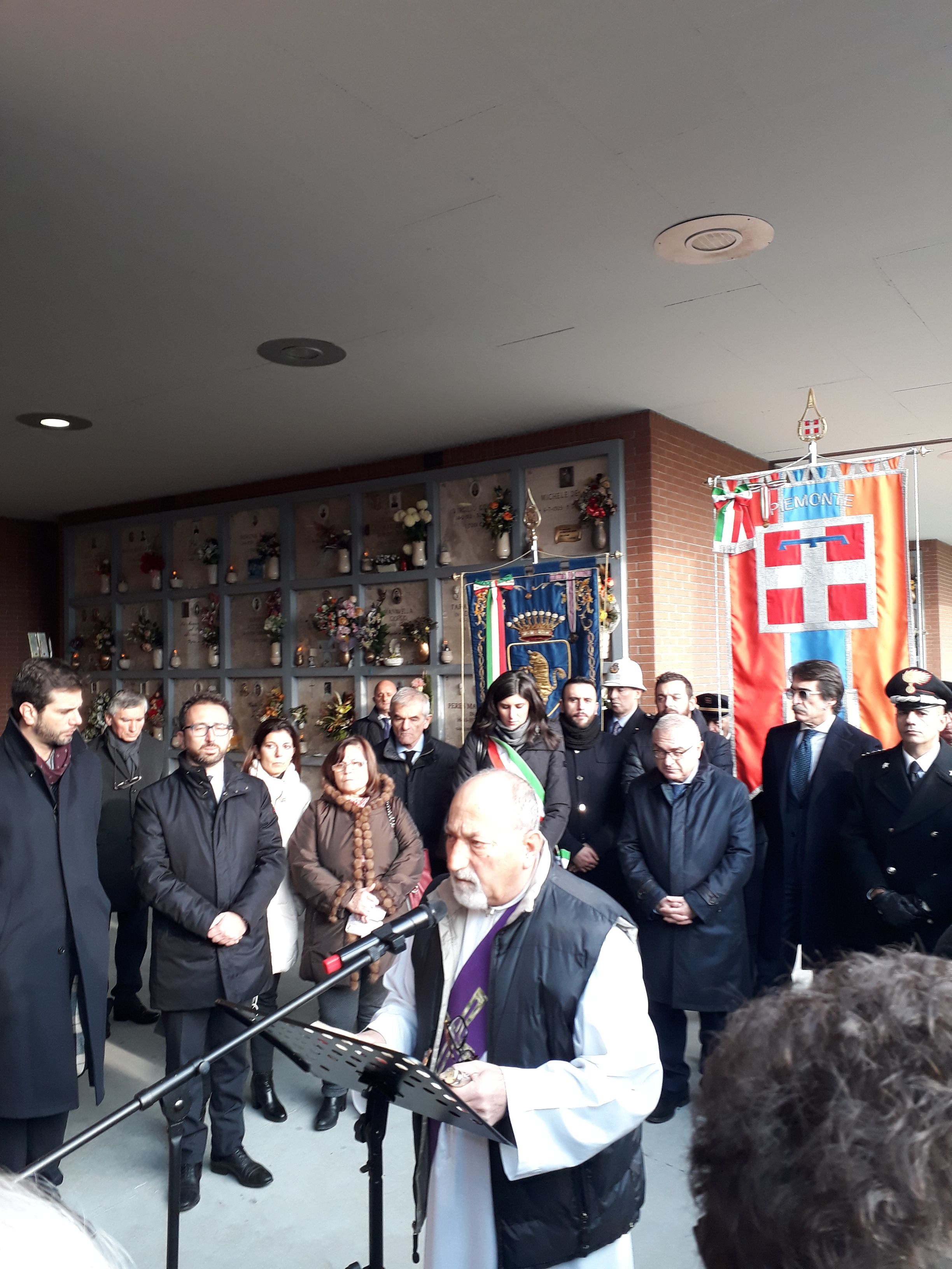 Thyssen cappellano fmaiglie e autorità