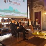Torino Spiritualità – da sx don Andrea Ciucci, Diego Castagno, Maria Giovanna Musso e Sergio Bellucci