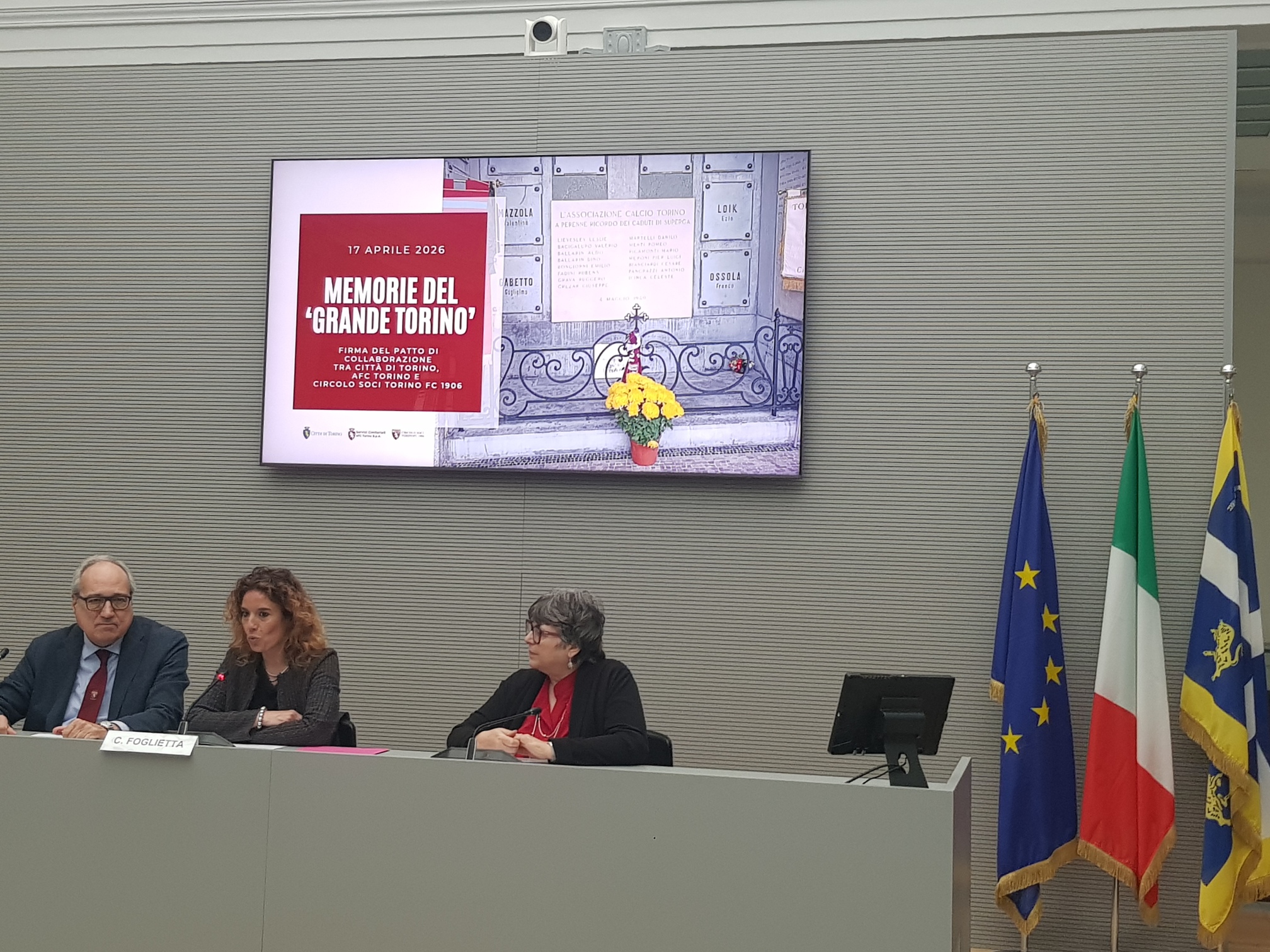 Esposizione patto di collaborazione alla stampa