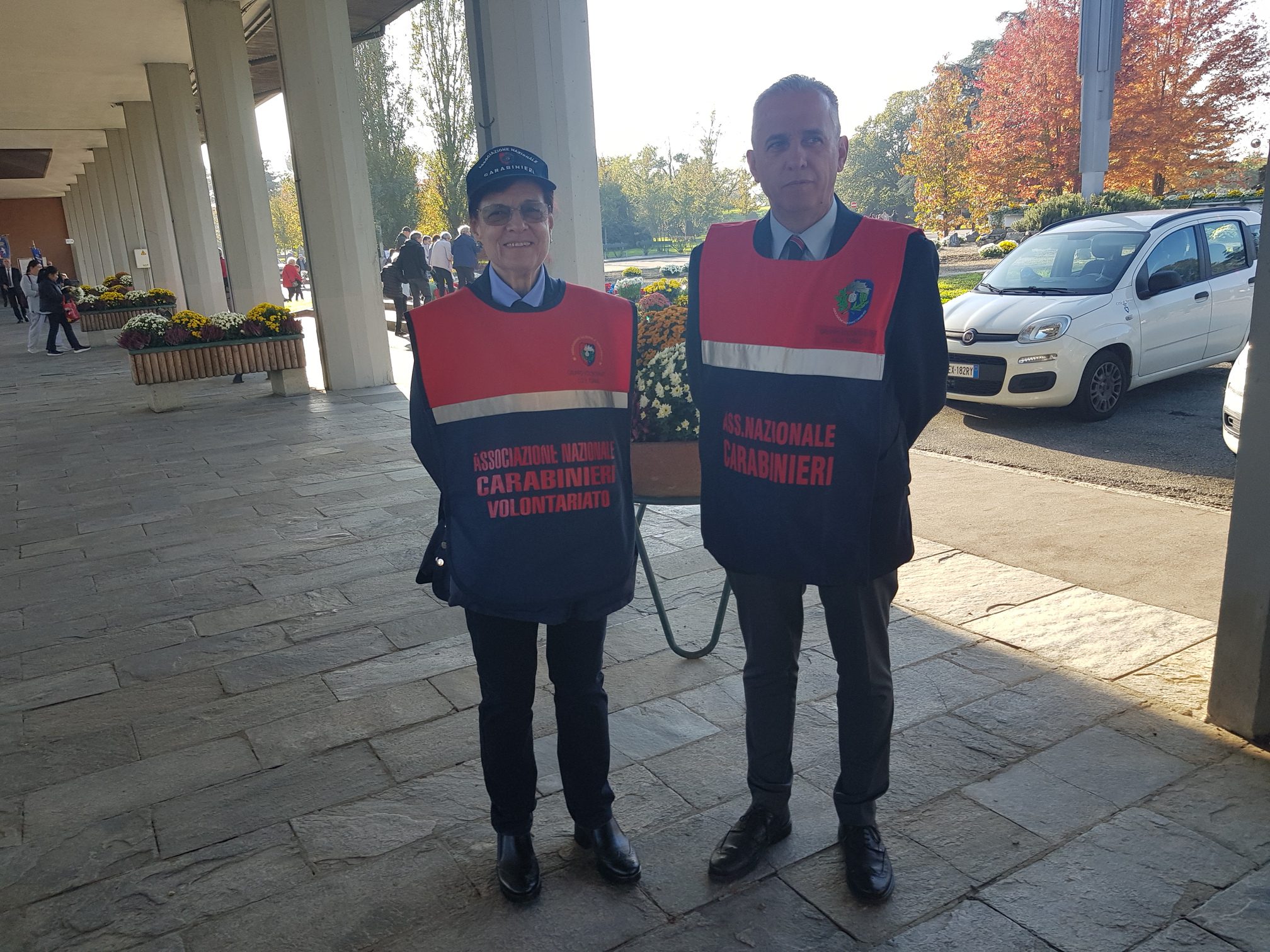 Volontaria e volontario dei Carabinieri