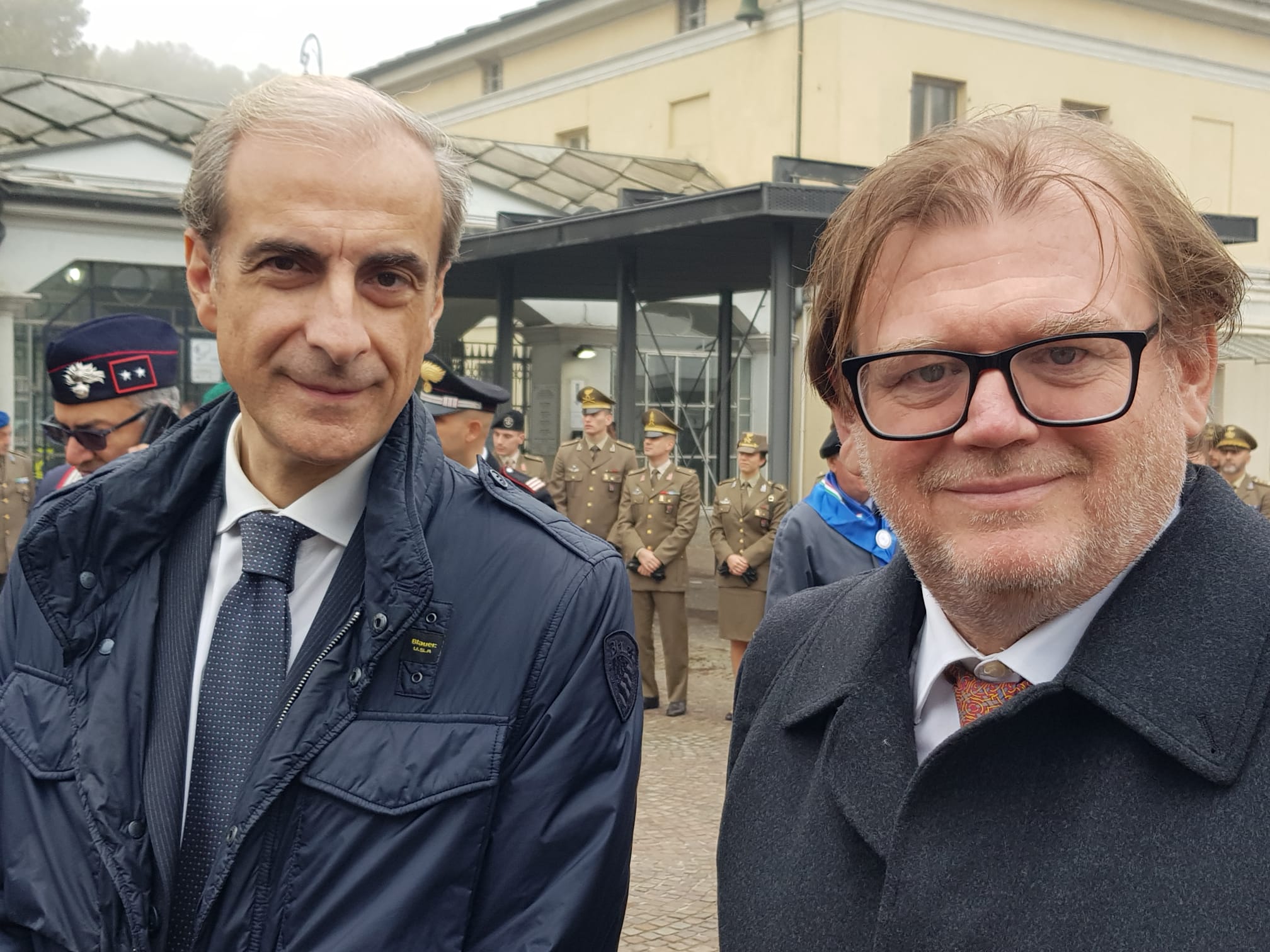 Carlo Tango e Andrea Araldi, ad e presidente di AFC Servizi cimiteriali